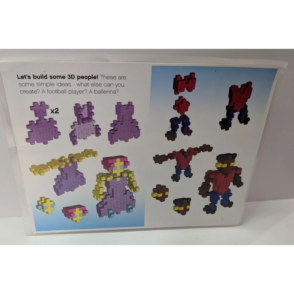 Plus-Plus Building Blocks Kids Unisex One Size Multicolor  STEM Toy Bulk